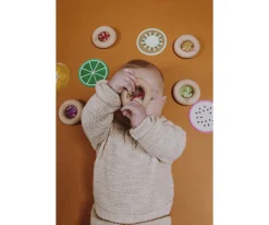 Sonajero Donut Sensorial Fresas