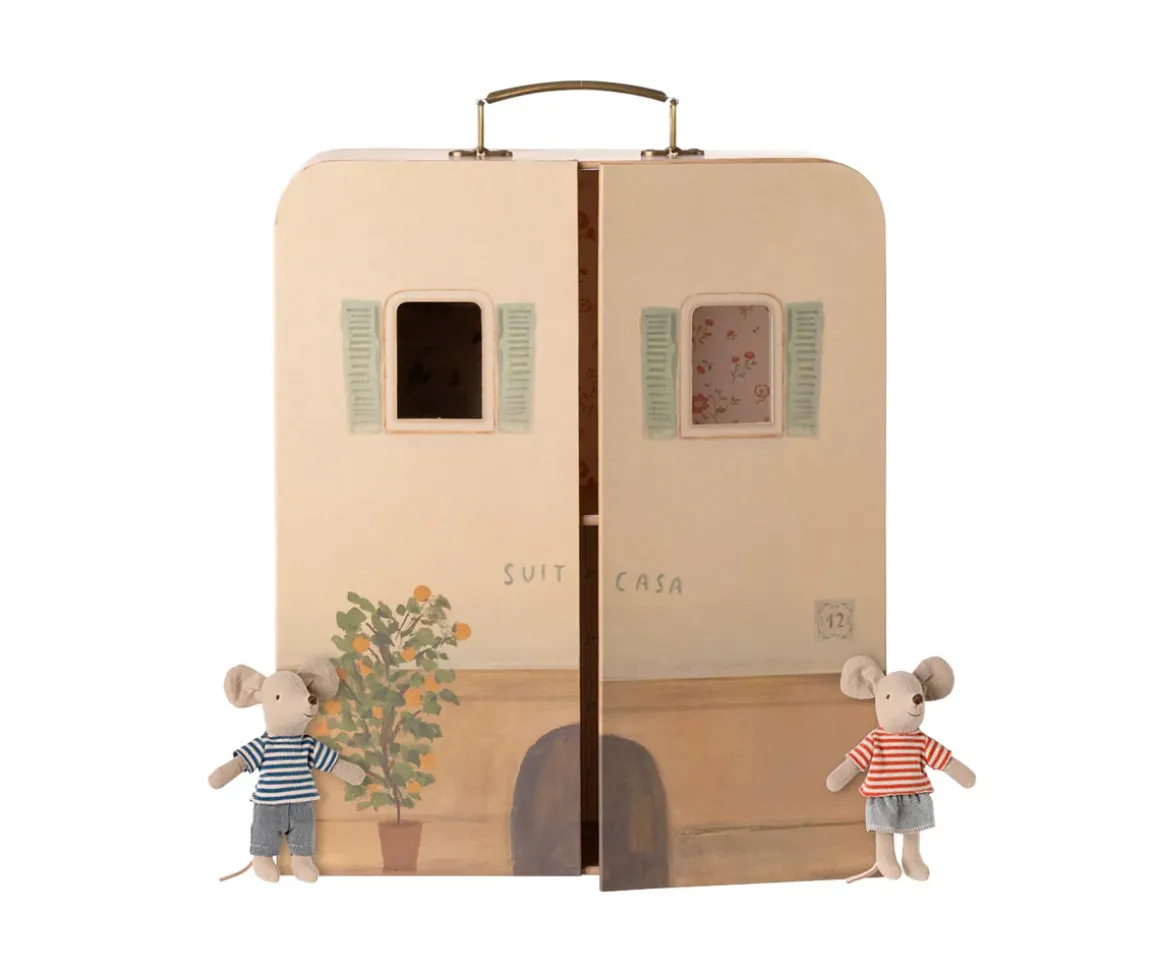 SuitCase Hermana y Hermano Raton Pequeños