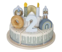 Tarta de Cumpleaños Azul