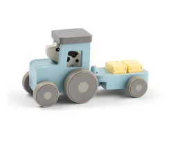 Tracto de Madera Tiny Farm Dotti Azul